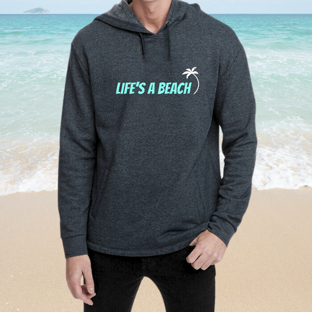 LIFE'S A BEACH PREMIUM PULLOVER UNISEX HOODIE