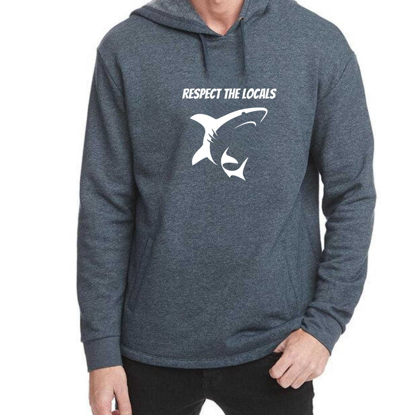RESPECT THE LOCALS PREMIUM PULLOVER UNISEX HOODIE