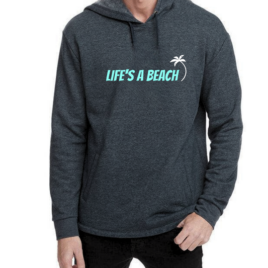 LIFE'S A BEACH PREMIUM PULLOVER UNISEX HOODIE