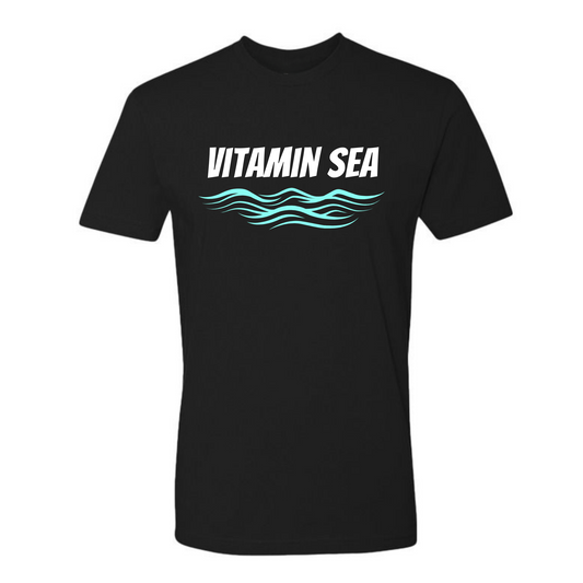 VITAMIN SEA PREMIUM UNISEX CREW SURFING TSHIRT