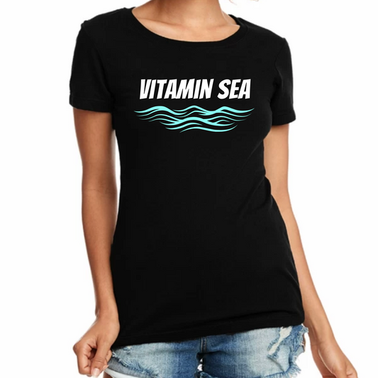 VITAMIN SEA PREMIUM WOMEN'S CREW T-SHIRT