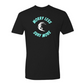 WORRY LESS, SURF MORE PREMIUM UNISEX CREW T-SHIRT