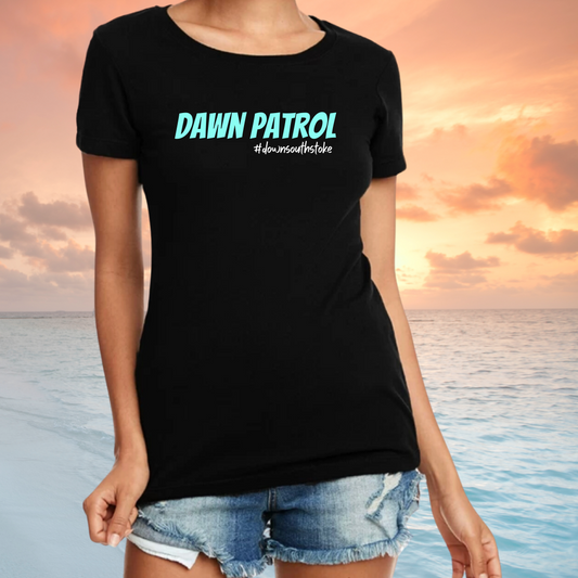 DAWN PATROL PREMIUM WOMEN'S CREW T-SHIRT